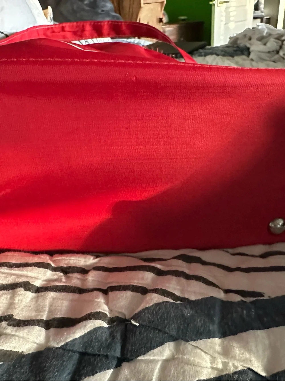 TWA Red Vintage Shoulder Bag Retro Air Travel